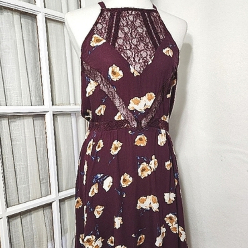 Kendall & Kylie Floral Lace Dress